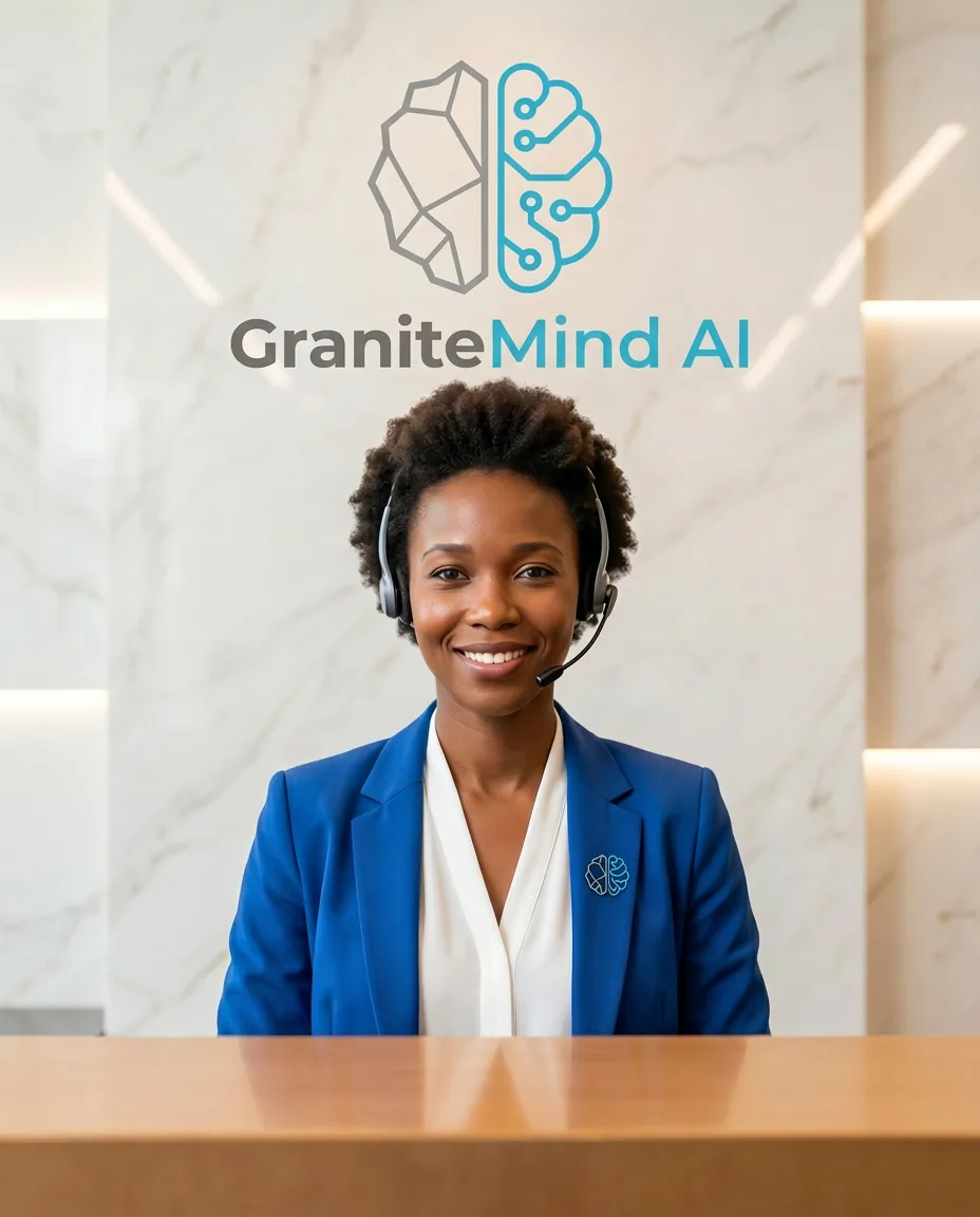 Thandeka, the GraniteMind AI receptionist